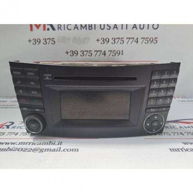 AUTORADIO MERCEDES Classe E Berlina W211 A2118705694 (0207)