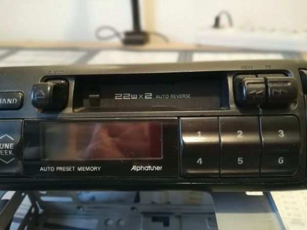 AUTORADIO PANASONIC D30 VINTAGE ANNI 80