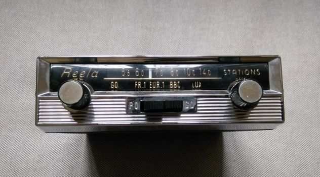 Autoradio Reela a transistor OM anni 60