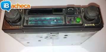 Autoradio vintage Autovox Kaimano ME 738 stereo, giranastri,