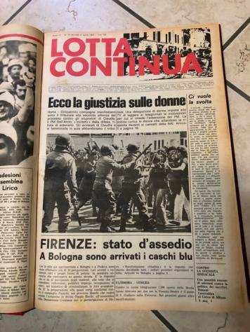 Autori vari - Lotto quotidiano quotLotta Continuaquot anni 70 - 1977