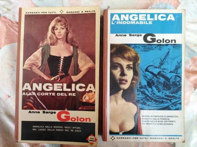 AVVENTURE DI ANGELICA Anne Serge GOLON 4 EPISODI GARZANTI 1964 1965