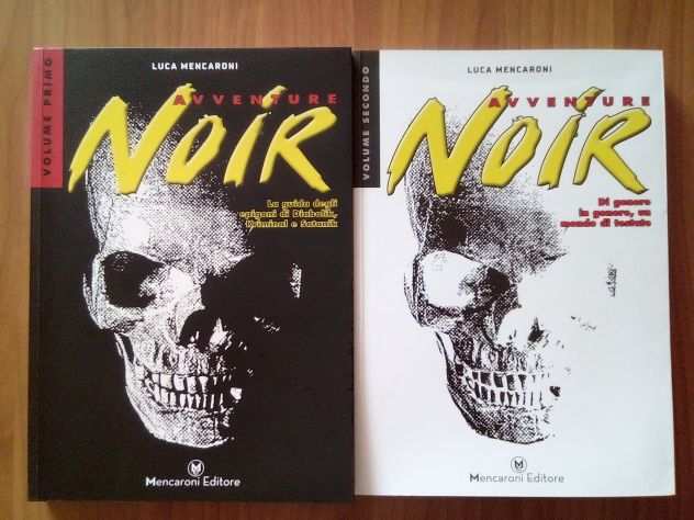 Avventure Noir-Volume primoVolume secondo-Mencarini Editore