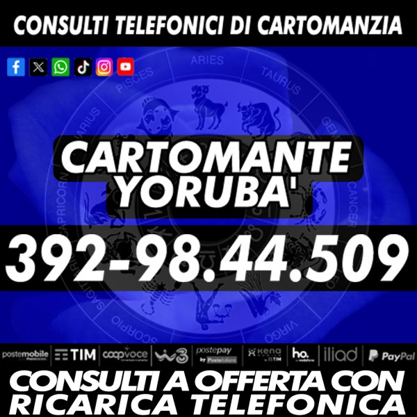 Apri le porte del successo: consulta la cartomanzia del Cartomante YORUBA'!