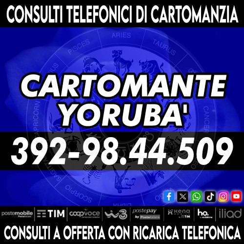 Affronta il tuo futuro con la cartomanzia del Cartomante YORUBA'!