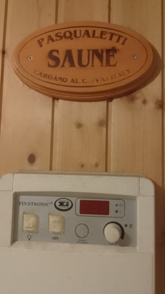 Sauna in legno