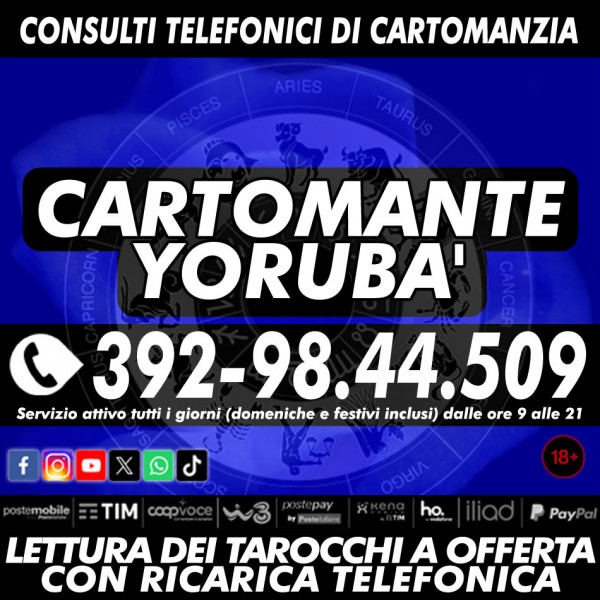 Niente bugie, solo la verità delle mie carte! Consulta i Tarocchi del Cartomante Yorubà