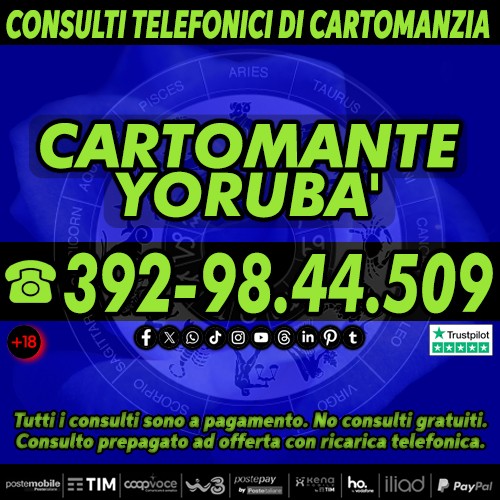 Cartomante YORUBA’…non ci sono paragoni!