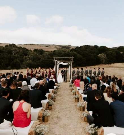 Balle paglia o fieno per sedute matrimonio