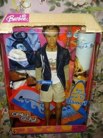 Bambola Blaine Cali Guy Ken Mattel Barbie Nuovo