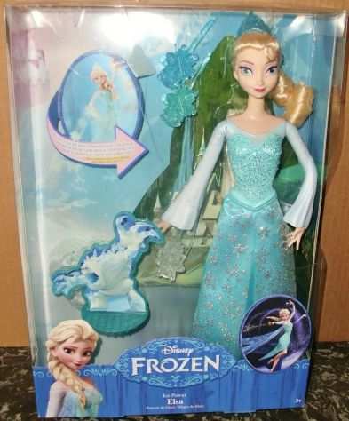 bambola originale disney elsa frozen il regno di ghiaccio nuova in scatola