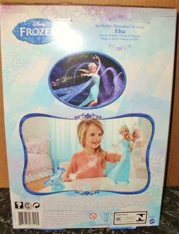 bambola originale disney elsa frozen il regno di ghiaccio nuova in scatola