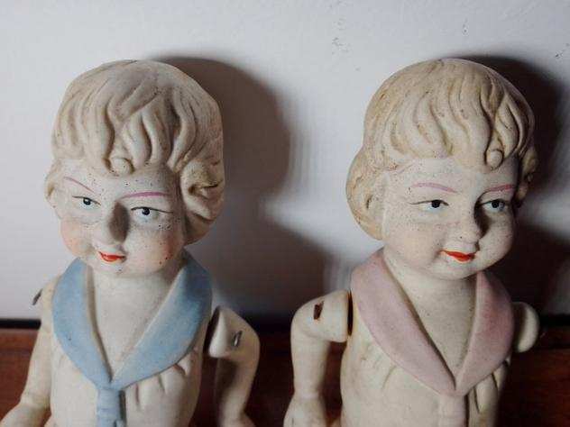 Bambole tedesche LimbachTuringia - Bambole antiche tedesche in porcellana di bisquit - 1910-1919 - Germania