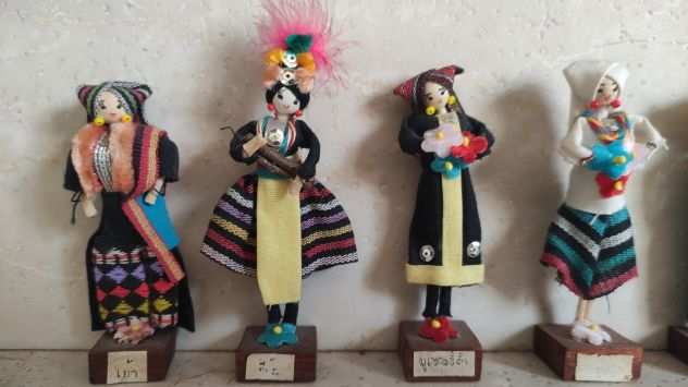 Bamboline in costume bolivianoperuviano