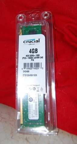 banco memoria Crucial 4GB