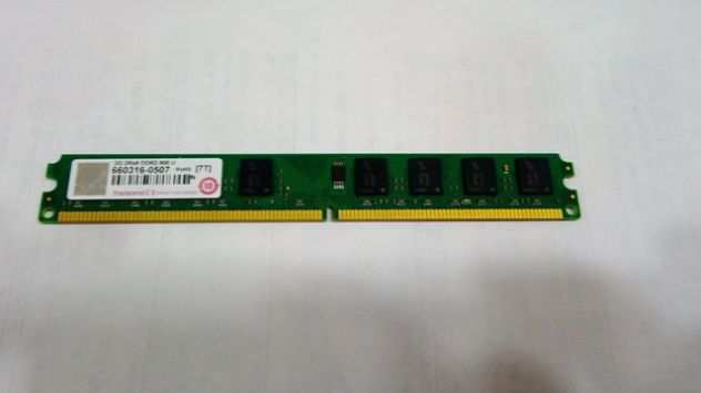 BANCO SDRAM DDR2-DA 2 GB-TRASCEND-2Rx8-800 MHz-240 PINS-660316-0507 (RoHS 7T)