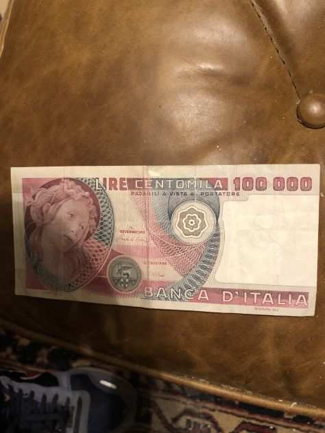 Banconota da 100000 lire