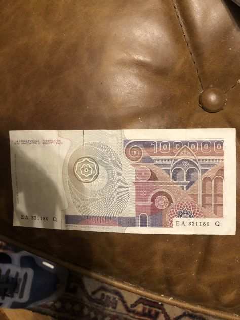 Banconota da 100000 lire