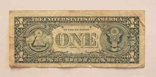 Banconota vintage 1 DOLLARO 1995 WASHINGTON-Chicago