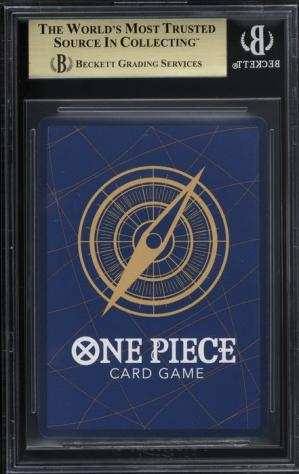 Bandai Graded card - One Piece - SANJI Alt Art HoloST01-004 BGS 10 PRISTINE Eng - PROMO PREMIUM FILM RED - BGS 10