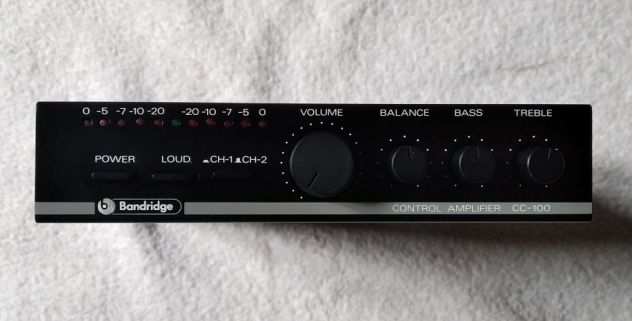 Bandridge CC-100 preamplificatore auto 12V (LEGGERE BENE ANNUNCIO)