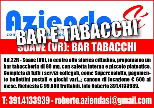 - bar tabacchi-no ristorante