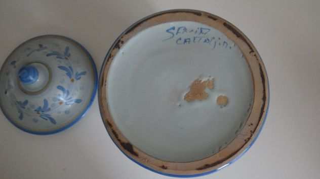 Barattolocontenitore ceramica di Caltagirone