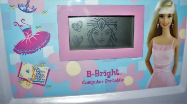 Barbie Computer Portatile B-Bright anni 90 - INFO