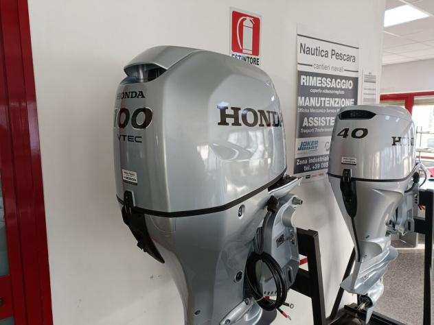 barca a motore Fuoribordo HONDA 100 hp anno2023 lunghezza mt1