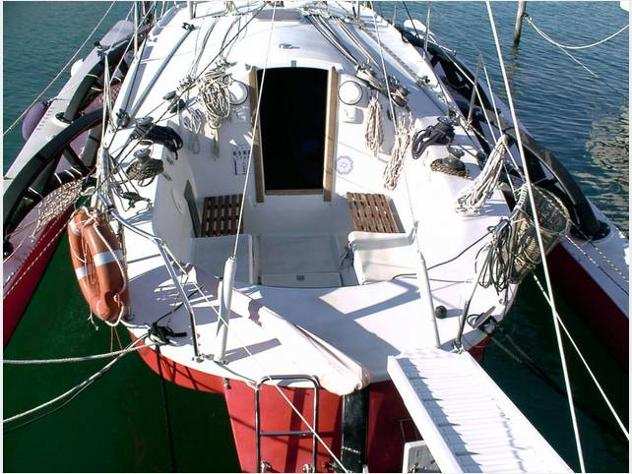 barca a velaMATTIA amp CECCO trimarano mattia T11 anno1982 lunghezza mt11,25