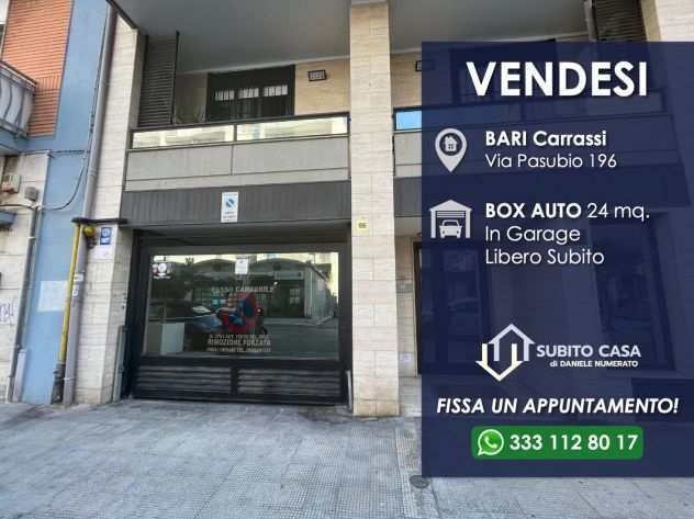 BARI, CARRASSI - BOX AUTO 24 MQ