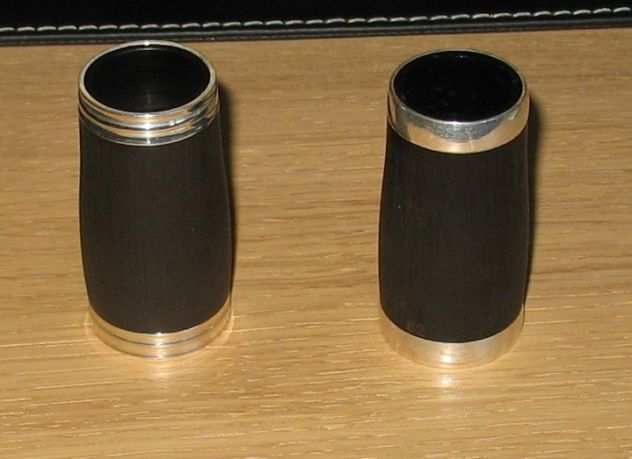 BARILOTTI artigianali per CLARINETTO 62 o 65 mm. in Fibra HiTech Nuovi