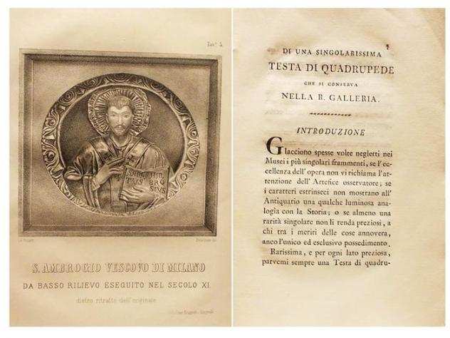 BARUFFALDI Girolamo, DE FICORONI Francesco, FABBRONI Adamo, BIRAGHI Luigi. - Lotto di Opere Illustrate di Archeologia - 1733