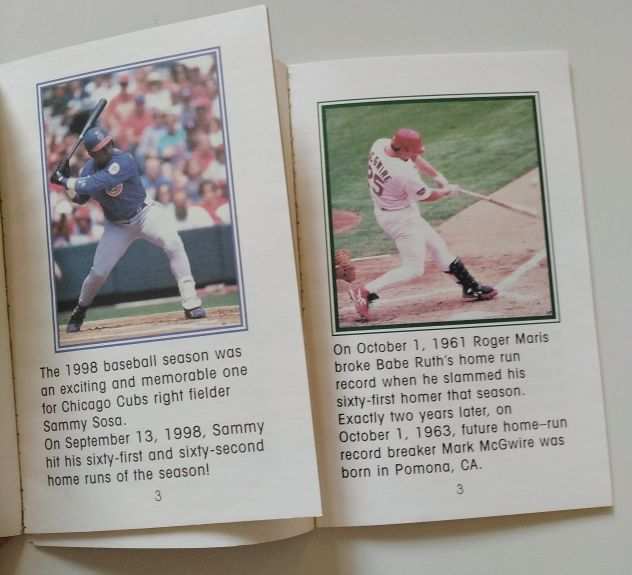 Baseball - n.2 All Star Books - Mark McGuire - Sammy Sosa