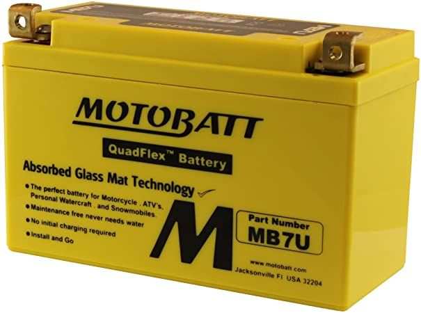 Batteria agm Motobatt potenziate MBTZ MBTX MB