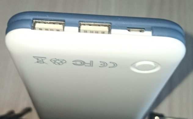 Batteria portatile Puridea S15 Powerbank 15000mAh Bianco, per ricarica, cellular