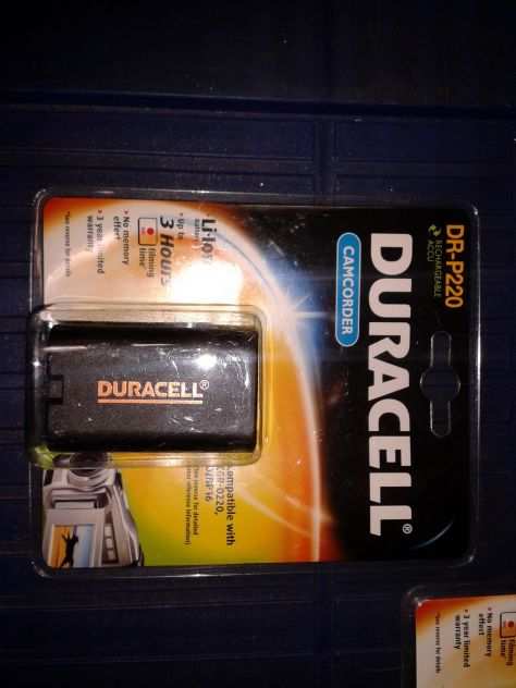 batteria ricaricabile Duracell DR P220
