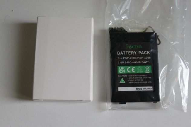 Battery Pack Batteria compatibile sony psp 2000 3000 capacita 2400mAh