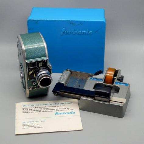 Bauer 88C  Giuntatrice 8mm Ferrania in box con Istruzioni multilingua, 1950s Fotocamera analogica