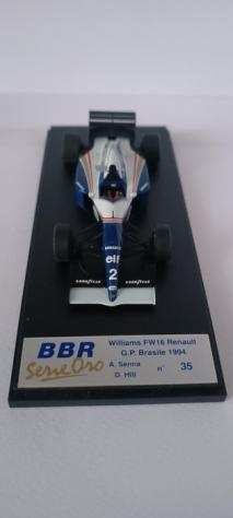 BBR - 143 - BBR WILLIAMS FW16 GP BRASILE 1994 SENNA