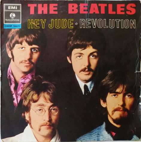 Beatles-6 dischi-45 rpm-del 1967 e 1968