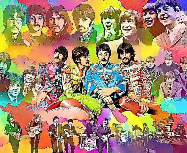 Beatles - Artwork - 2020 - Certificato, Con firma autografa dellrsquoautore, Edizione limitata, Edizione limitata numerata