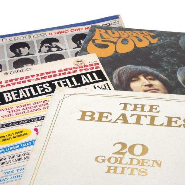 Beatles - Collection 4 Vinyls Rubber Soul, Hear The Beatles Tell All, a Hard Days Night e 20 Golden Hits - Titoli vari - Album 2 x LP (album doppio)