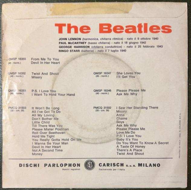 Beatles - From me to youDevil in her heart - Singolo 45 giri 7quot - 1964