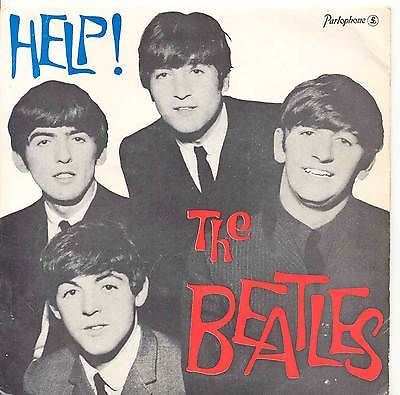 Beatles portugal Help 45 giri raro vinile