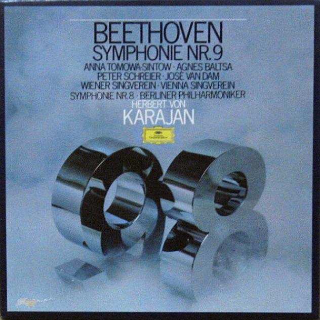 Beethoven Berliner Philharmoniker Herbert von Karajan - Symphonie Nr. 9 Acircmiddot Symphonie Nr. 8 Boxset
