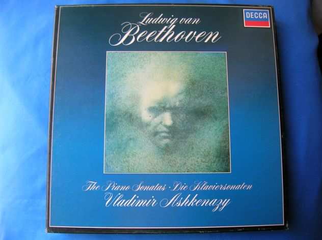 BEETHOVEN THE COMPLETE PIANO SONATAS ASHKENAZY 12 LP box DECCA