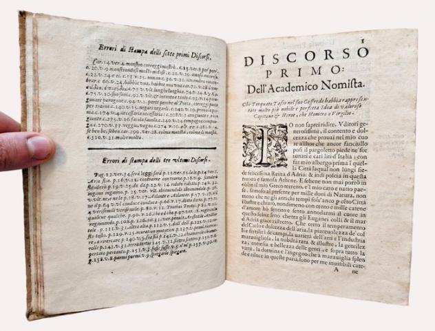 Beni - Comparatione di Torquato Tasso con Homero e Virgilio - 1612