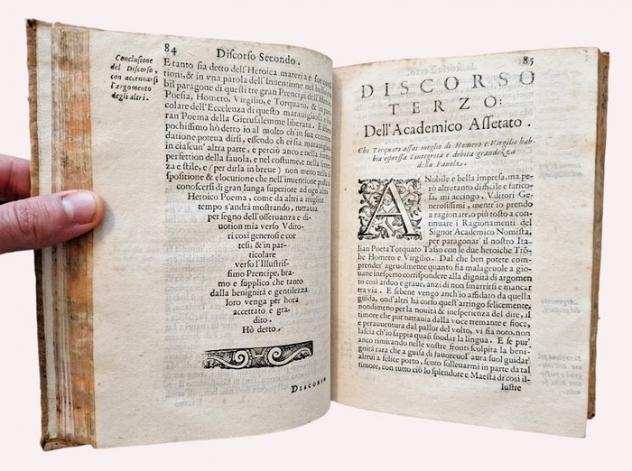 Beni - Comparatione di Torquato Tasso con Homero e Virgilio - 1612