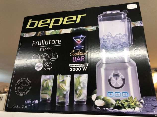 beper frullatore blender limited edition 2000w